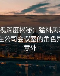 香蕉影视深度揭秘：猛料风波背后，主持人在公司会议室的角色异常令人意外