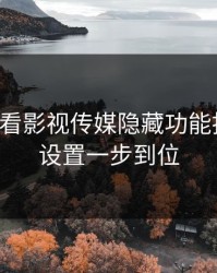 17c免费看影视传媒隐藏功能拆解弹幕设置一步到位